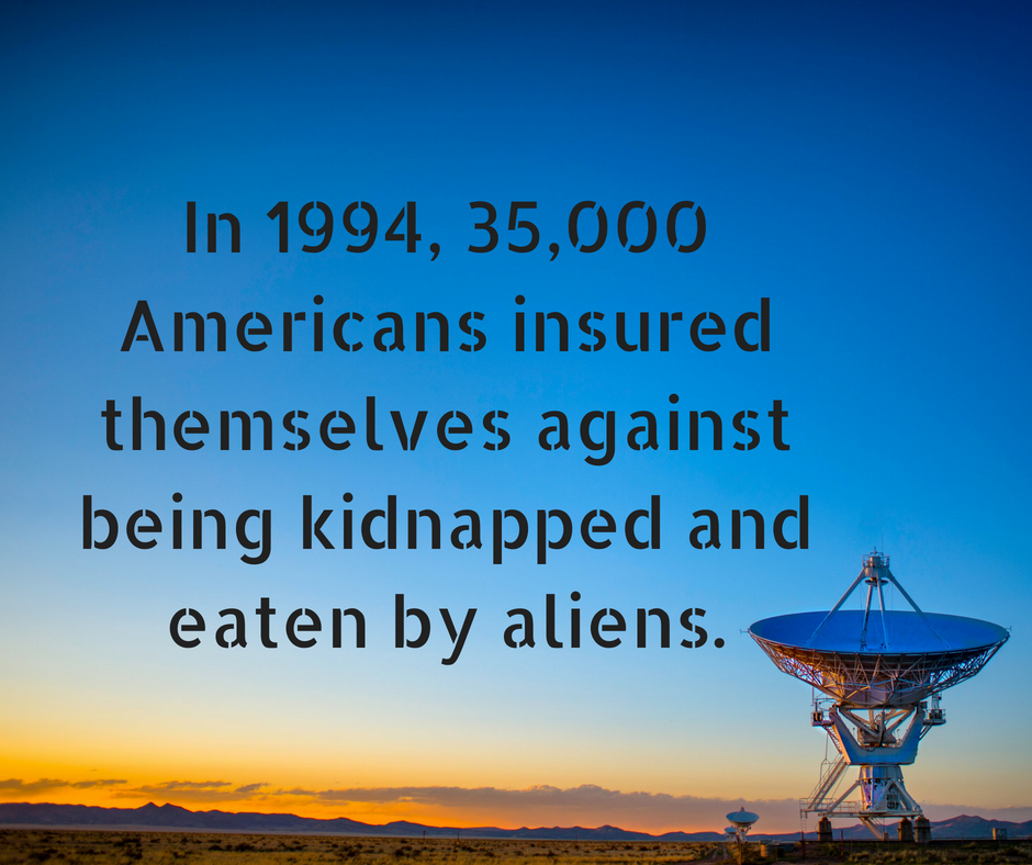 The bizarre history of UFO Alien Abduction Insurance