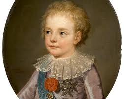 Caca Dauphin prince LOUIS-JOSEPH-XAVIER-FRANÇOIS.